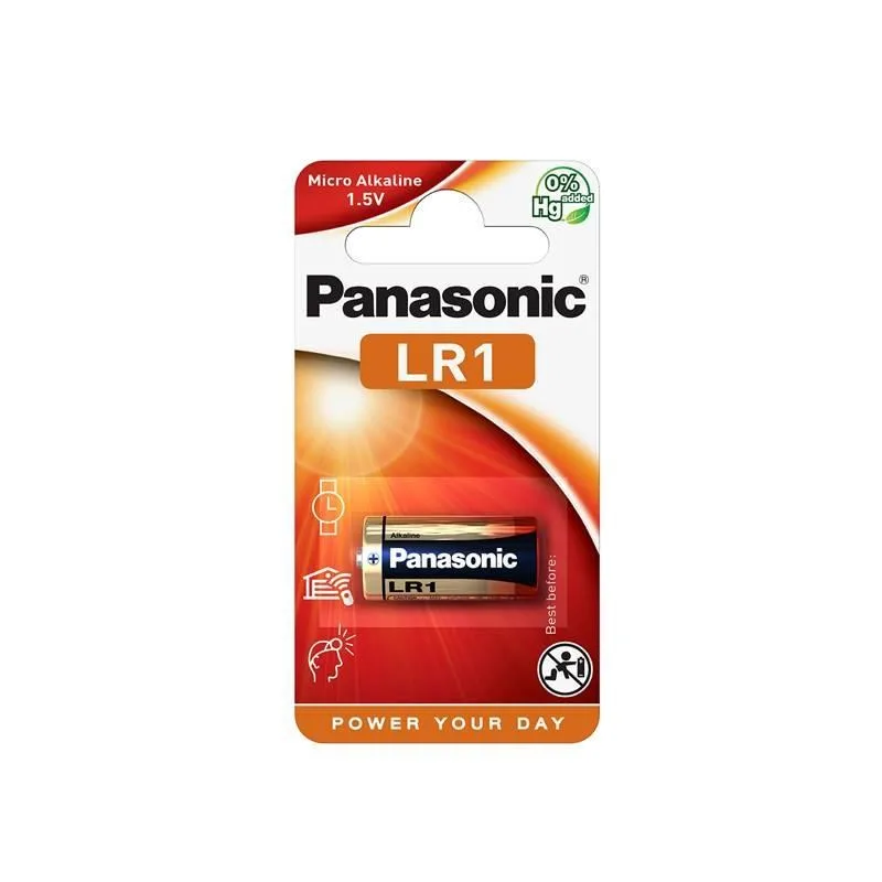 PANASONIC Alkalická baterie LR1L/ 1BE 1, 5V (Blistr 1ks) 330077,00