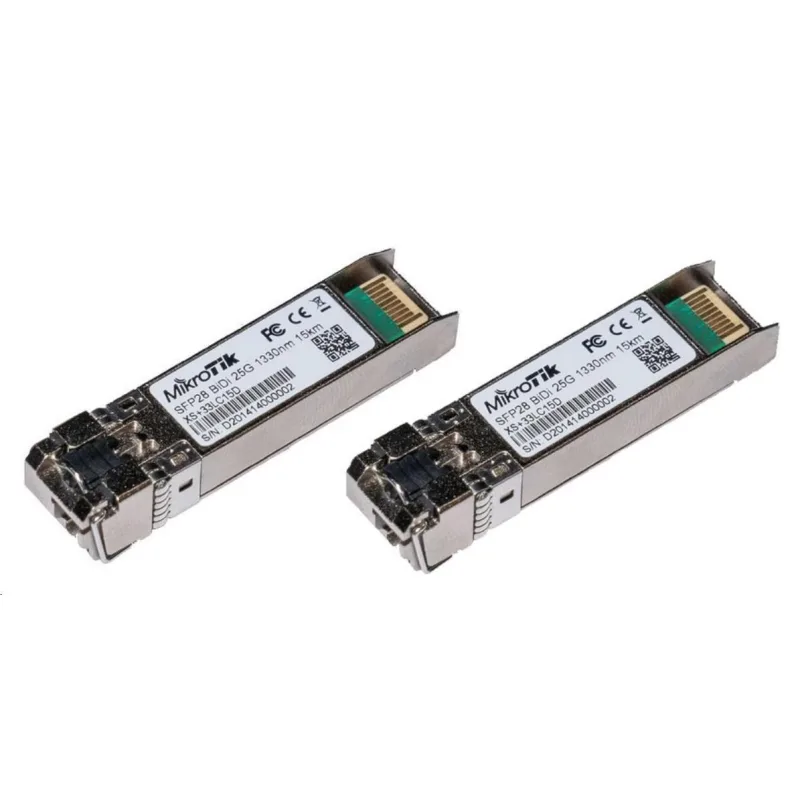 Mikrotik SFP28 optický modul XS+2733LC15D, SM, 15km, 1/ 10/ 25G, 15km…