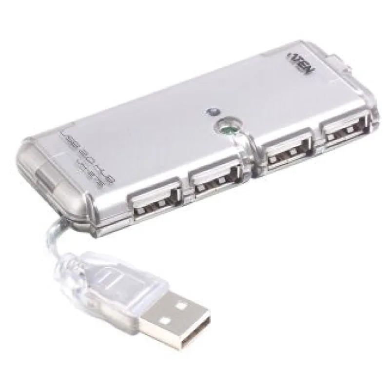 PremiumCord USB 2.0 HUB 4-portový bez napájania ku2hub4ws