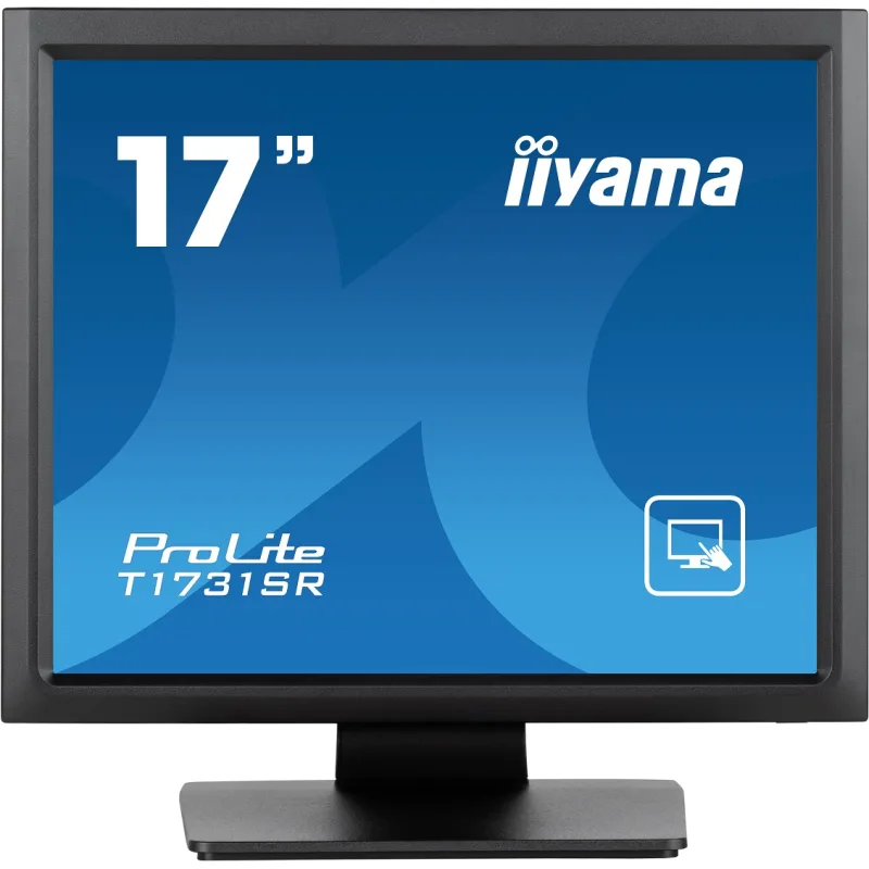 17" iiyama T1731SR-B1S - SXGA, 250cd, RES, IP54, BLK T1731SR-B1S