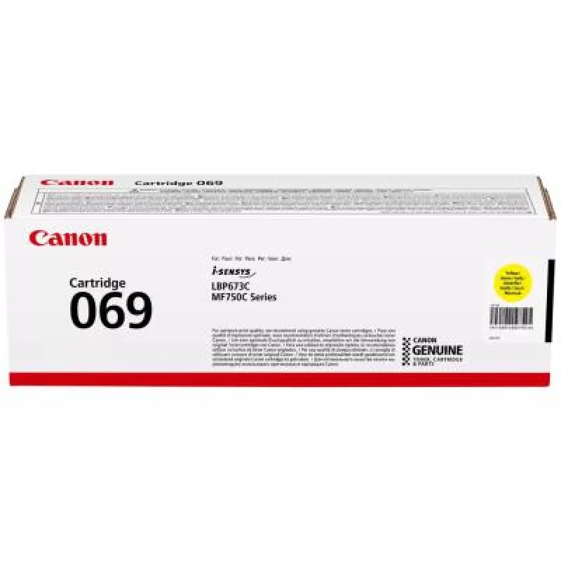 Canon CLBP Cartridge 069 Y 5091C002