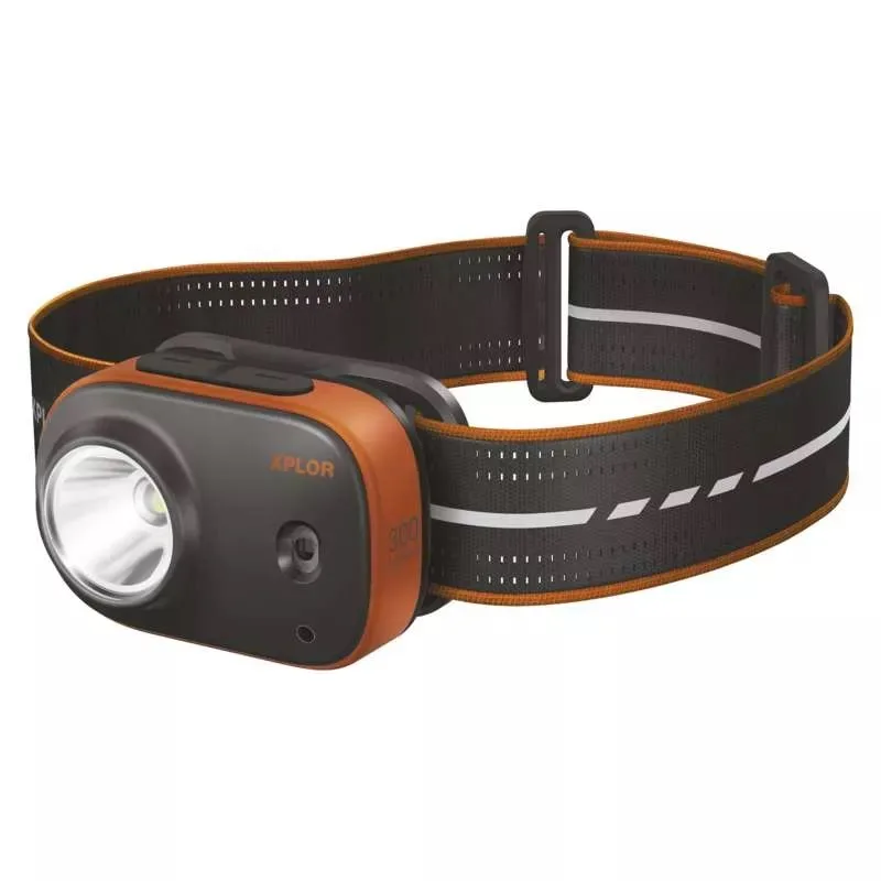 EMOS LED nabíjacia čelovka GP Xplor PHR16 300lm P8566