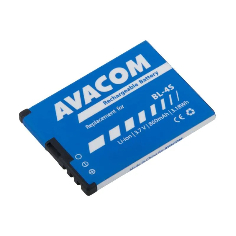 Batéria AVACOM GSNO-BL4S-S860 do mobilu Nokia 3600 Slide, 2680 Li-Ion 3,…