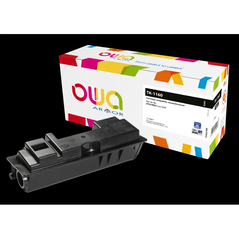 OWA Armor toner kompatibilný s KYOCERA TK1160, čierna/ black K18337OW