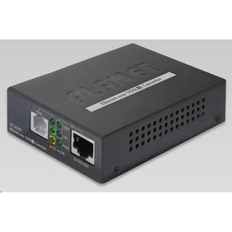 Planet VC-231G, Eth. VDSL2 konvertor, 1000Base-T, master/ slave, …
