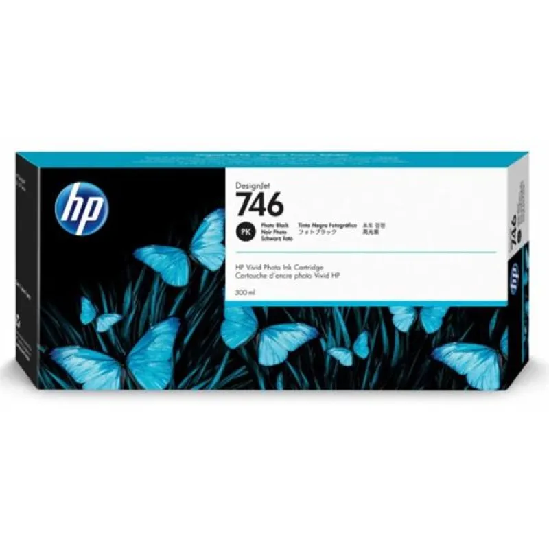 Atramentová náplň HP 746 - fotografická čierna P2V82A