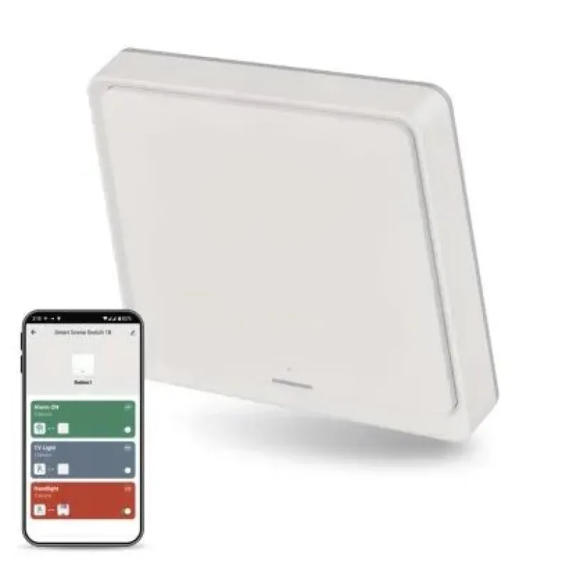 EMOS GoSmart Prenosný ovládač scén IP-2001ZW, ZigBee 3.0, 1-tlačidlový…
