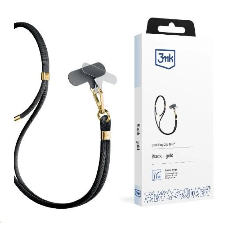 3mk EasyClip Elite Black (gold) 5903108572552