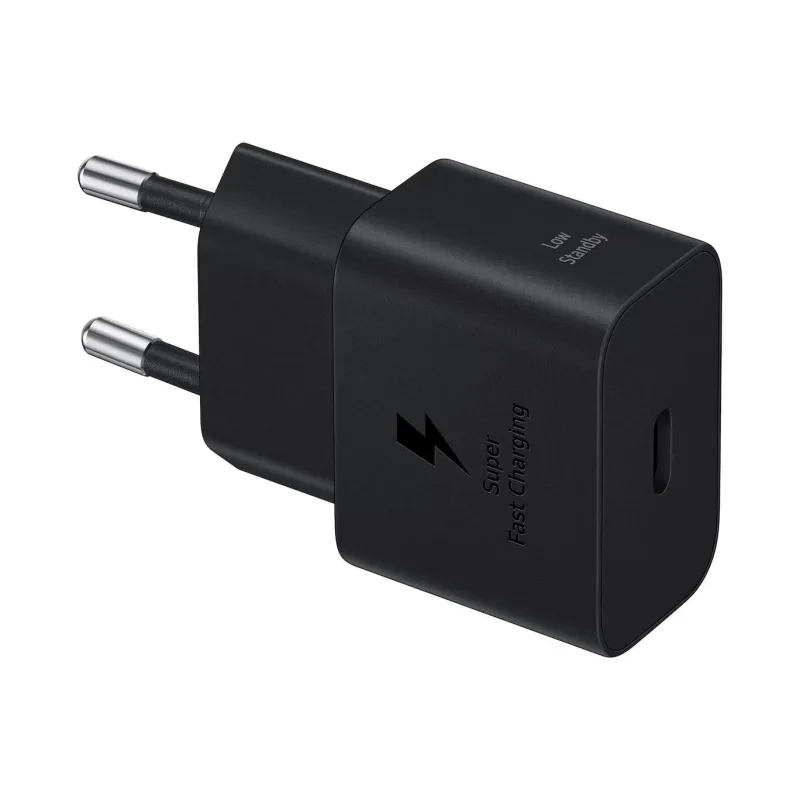 BAZAR - Power adapter Samsung Black, EU - Poškozený obal (Komplet) EP…