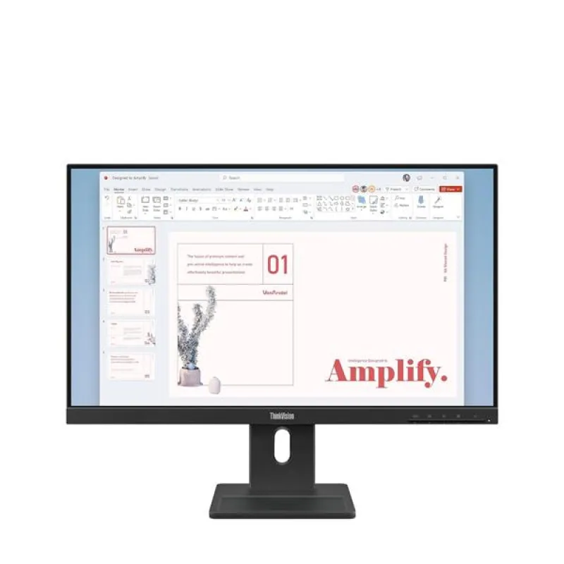 Lenovo E24-40 23.8" 1920x1080 1300:1 250cd 4ms HDMI+DP repro 3y 64BAMAT1EU