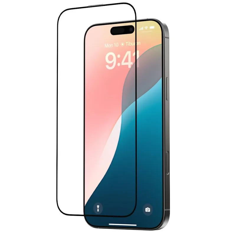 Devia ochranné sklo Star Series pre iPhone 16 Pro Max - Black Frame…