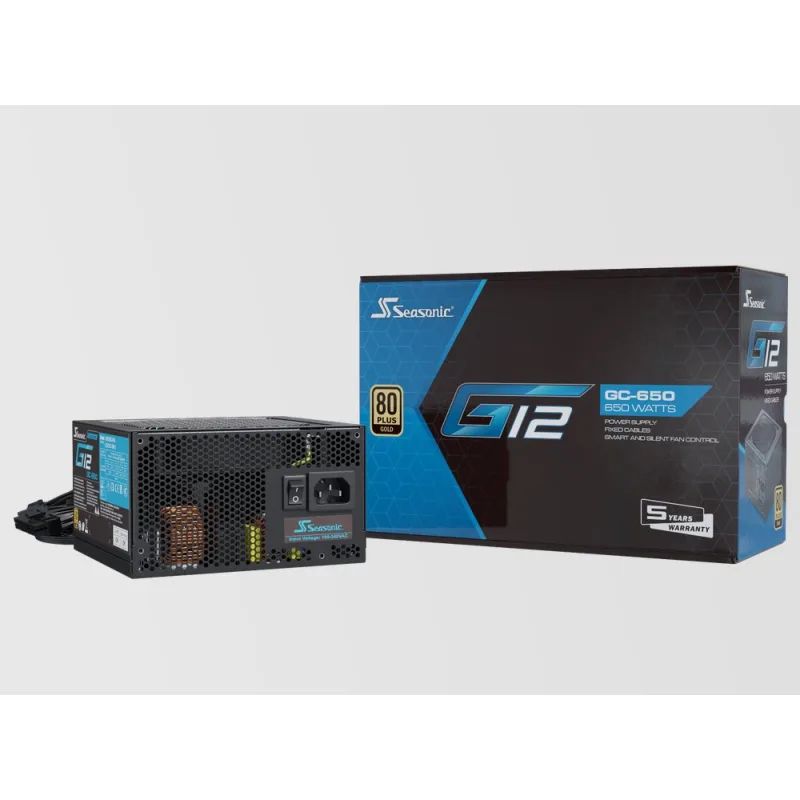 Seasonic G12 GC GOLD 650W SSP-650RT2