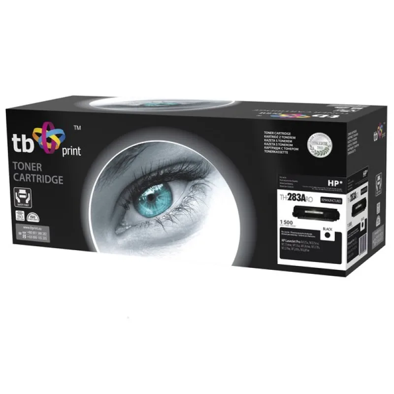 Toner TB kompatibilný s HP CF283A Black, 1500, ref TH-283ARO