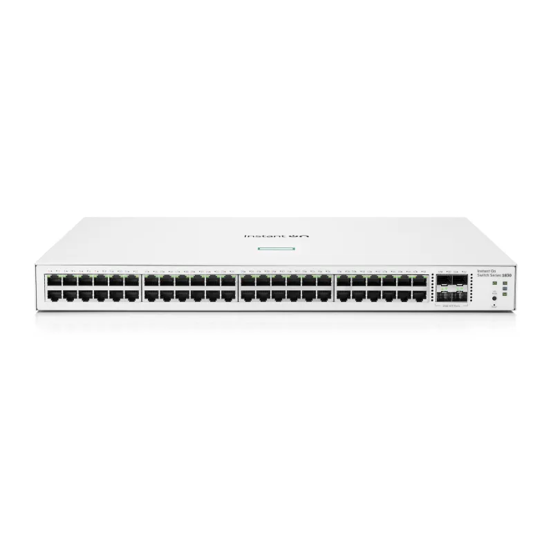 HPE Networking Instant On Switch 48p Gigabit 4p SFP 1830 (JL814) JL814A…
