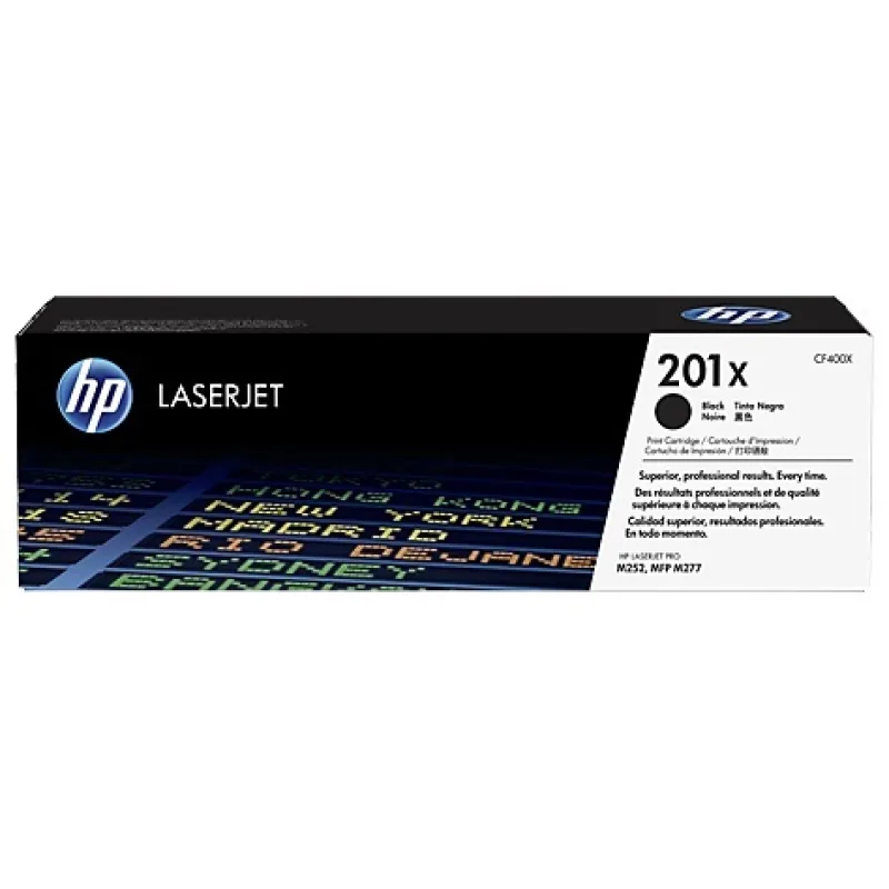 HP 201X tlačová kazeta čierna veľká, CF400X CF400X