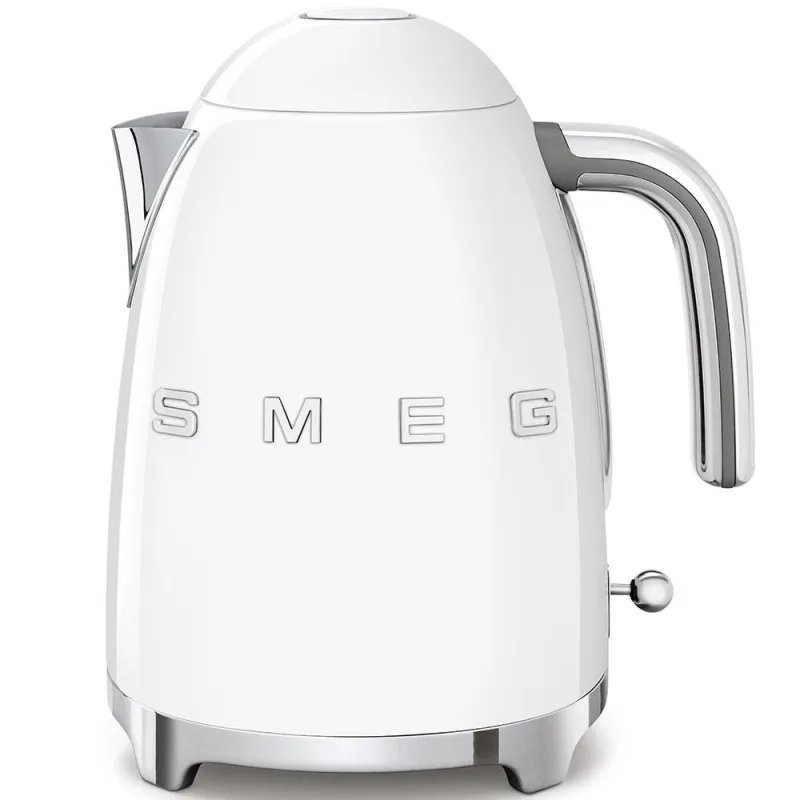 Smeg KLF03WHEU, rychlovarná konvice, 1, 7 l, (7 šálků), 2400 W, styl…