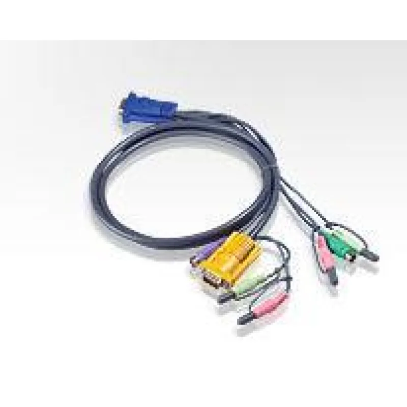 ATEN KVM združ. kábel k CS-1732, 34, 54, 58, PS2, 3m 2L-5303P