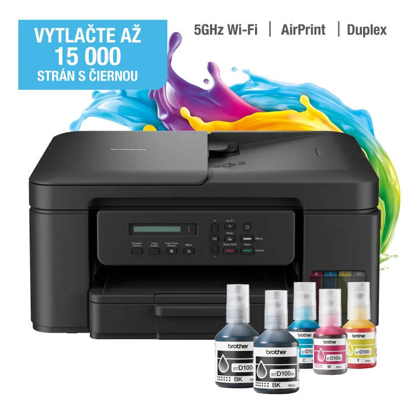 Brother/ DCP-T730DW/ MF/ Ink/ A4/ WiFi/ USB DCPT730DWYJ1