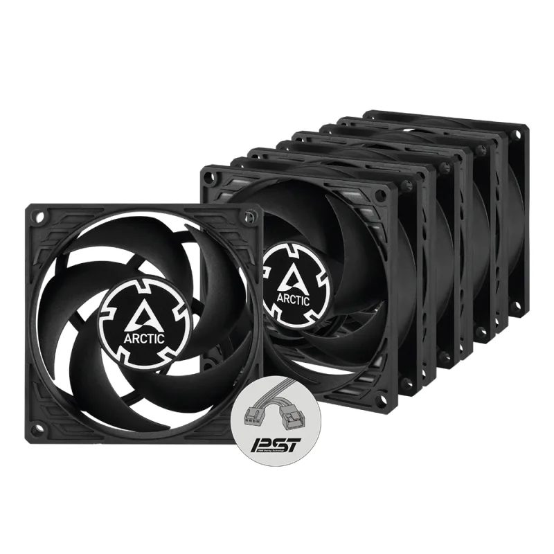 ARCTIC P8 PWM pst case fan - 80mm case fan s PWM control a pst cable…