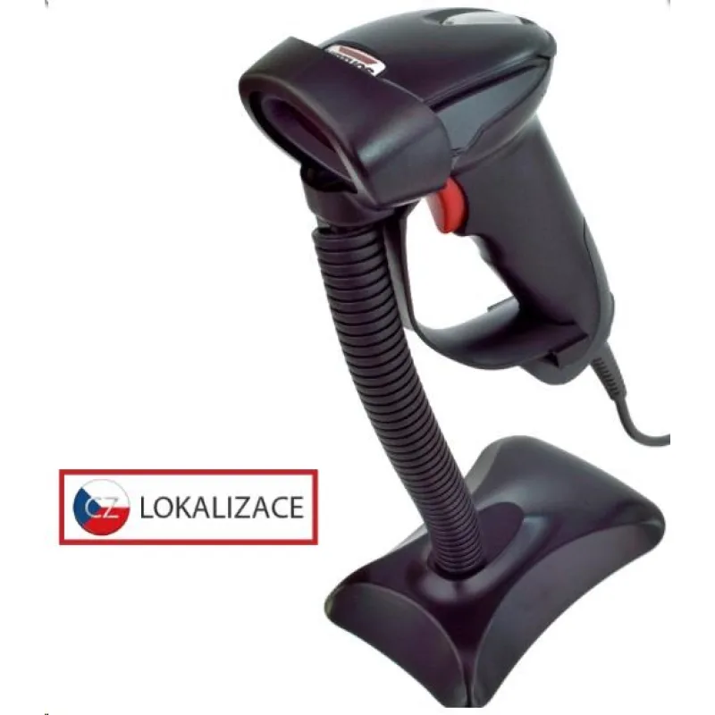 Laserová čítačka Virtuos HT-900A, USB (emulácia klávesnice/ RS232), …