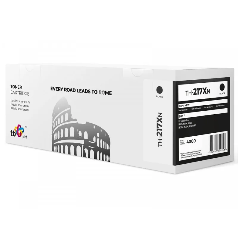 Toner TB kompatibilný s HP CF217X LJ M102, Čierna, new TH-217XN