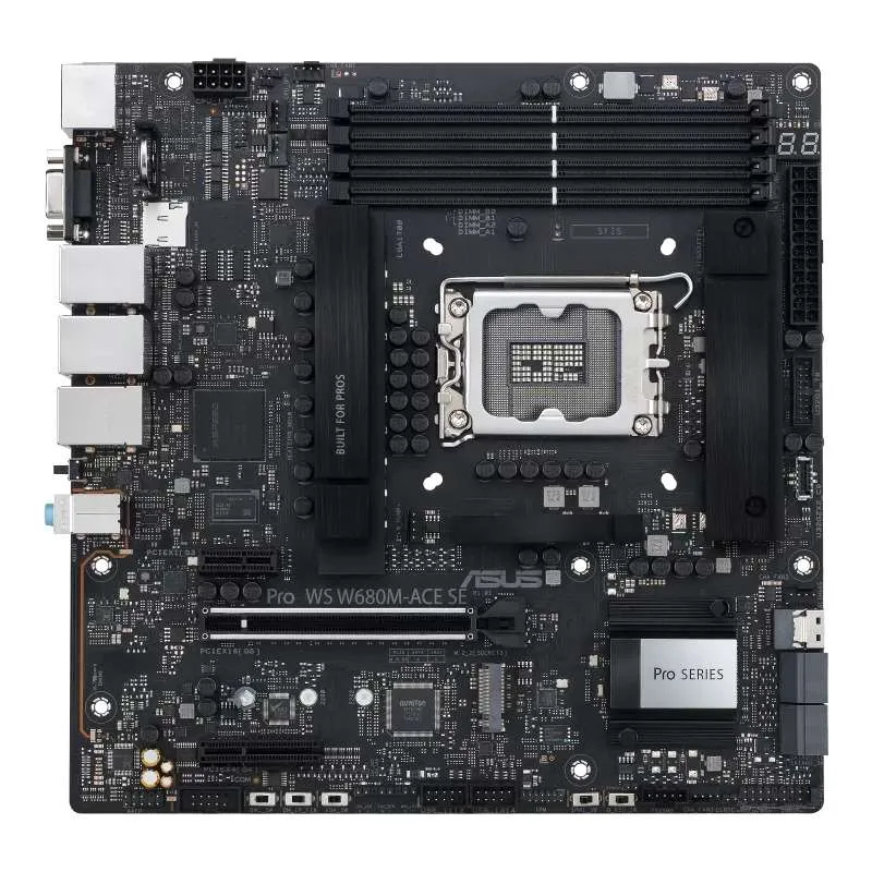 ASUS MB Sc LGA1700 PRO WS W680M-ACE SE, Intel W680, 4xDDR5, 1xDP, …
