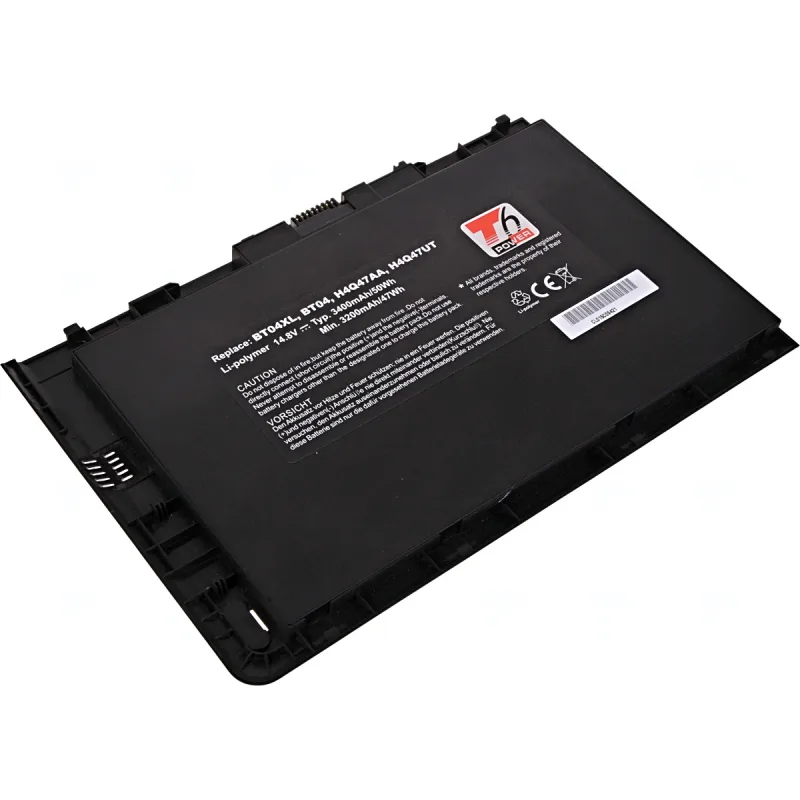 Batéria T6 Power pre HP EliteBook 9470m, EliteBook Folio 9470m, 3400mAh,…