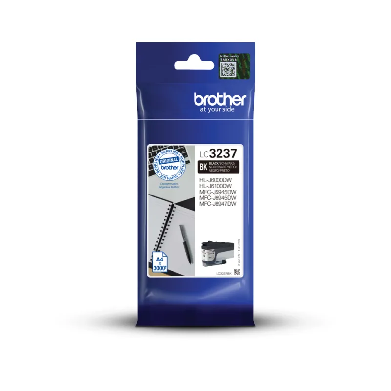 LC-3237BK, (atrament black, 3 000 str.) LC3237BK
