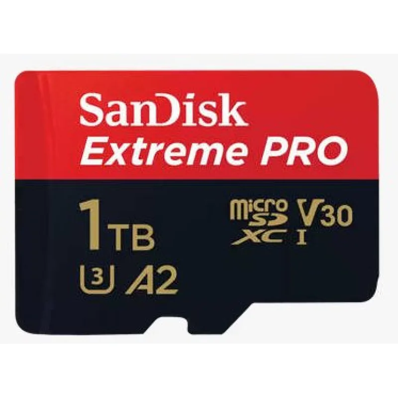 SanDisk Extreme PRO 1TB microSD card SDSQXCD-1T00-GN6MA