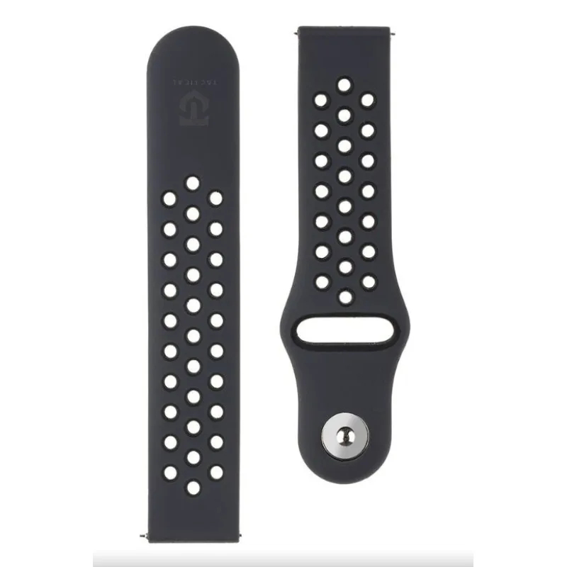 Tactical 856 Double Silikónový Remienok 20mm Black 8596311245312