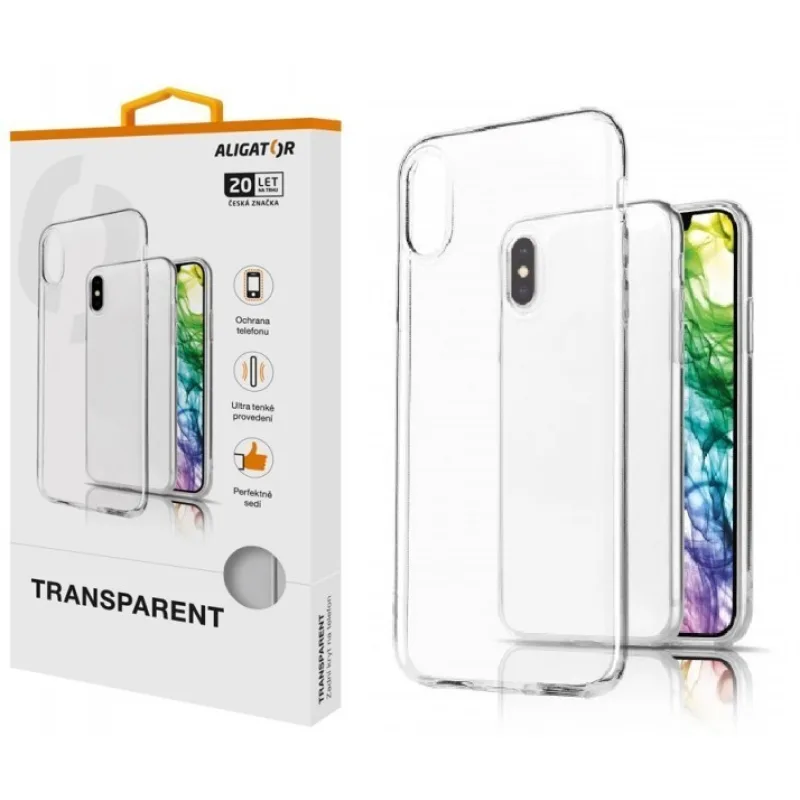 ALIGATOR Puzdro Transparent Apple iPhone 12/ 12 PTA0074
