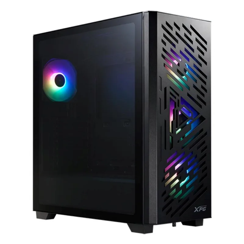 ADATA XPG case LANDER 501 Mid-Tower, bez zdroje, 4x 120mm ARGB Fan, Černá…
