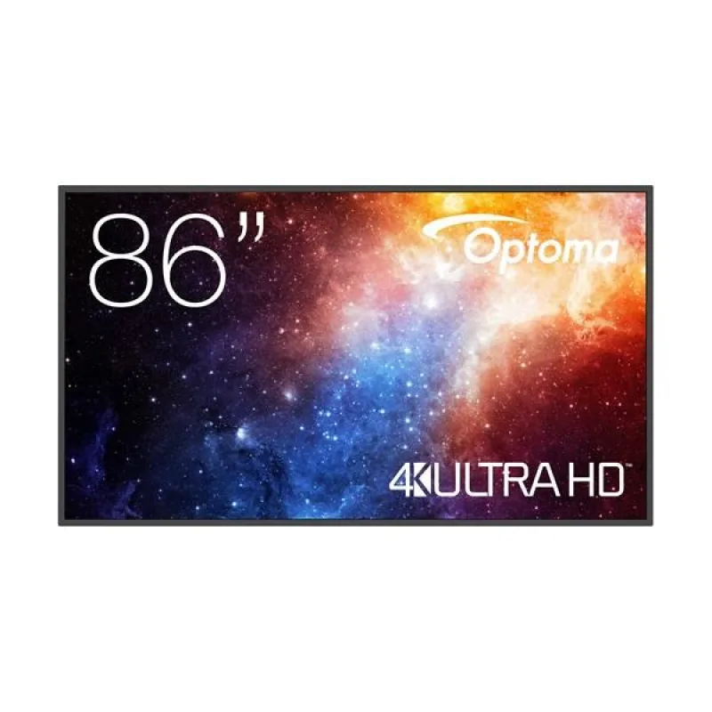 Optoma FPD N3861K 86" - 4K UHD / Android 11 / 450 nits / 4GB RAM…