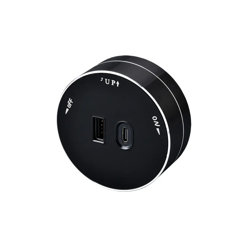 Zásuvkový modul Viking A60B, čierna/ výstupy - 1xUSB-A, 1xUSB-C/ výkon až…