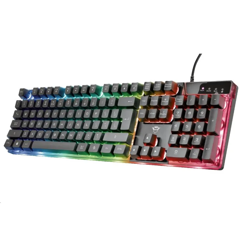 TRUST herní klávesnice GXT 835 Azor Illuminated Gaming Keyboard 23651
