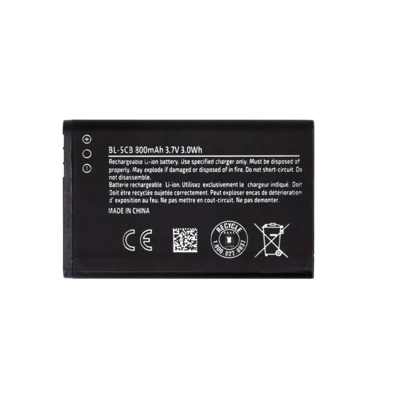 Nokia BL-5CB Batéria 800mAh Li-Ion (OEM) 8596311196836
