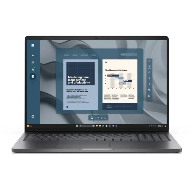 DELL NTB Pro 16 PC16255/ AMD Ryzen 3 210/ 8GB/ 512SSD/ 16" FHD+ / IR Cam …