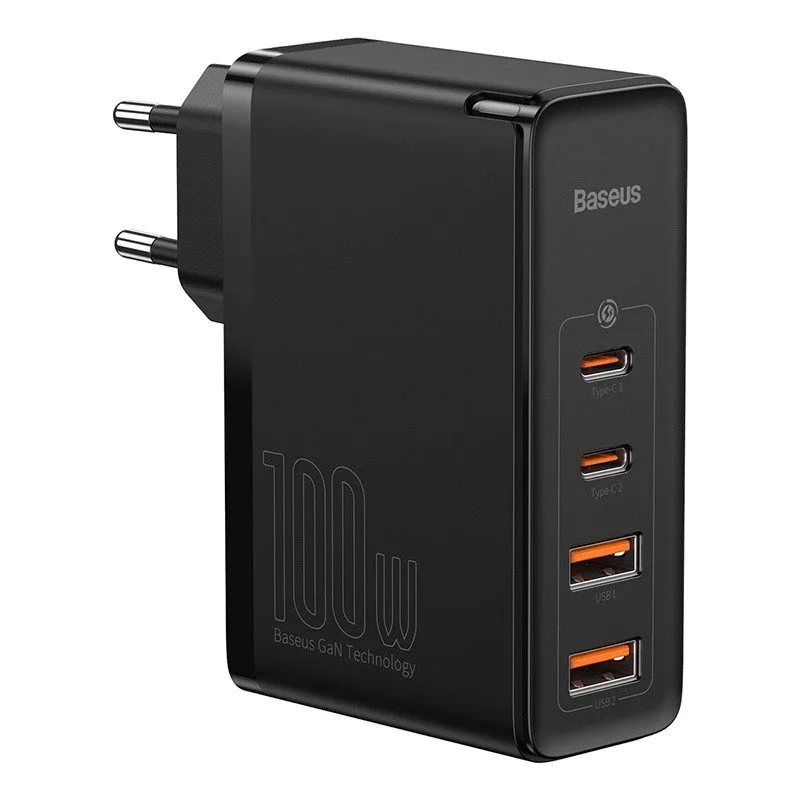 Baseus CCGAN2P-L01 GaN2 Pro Quick Nabíjačka 2xUSB + 2xUSB-C 100W Black…