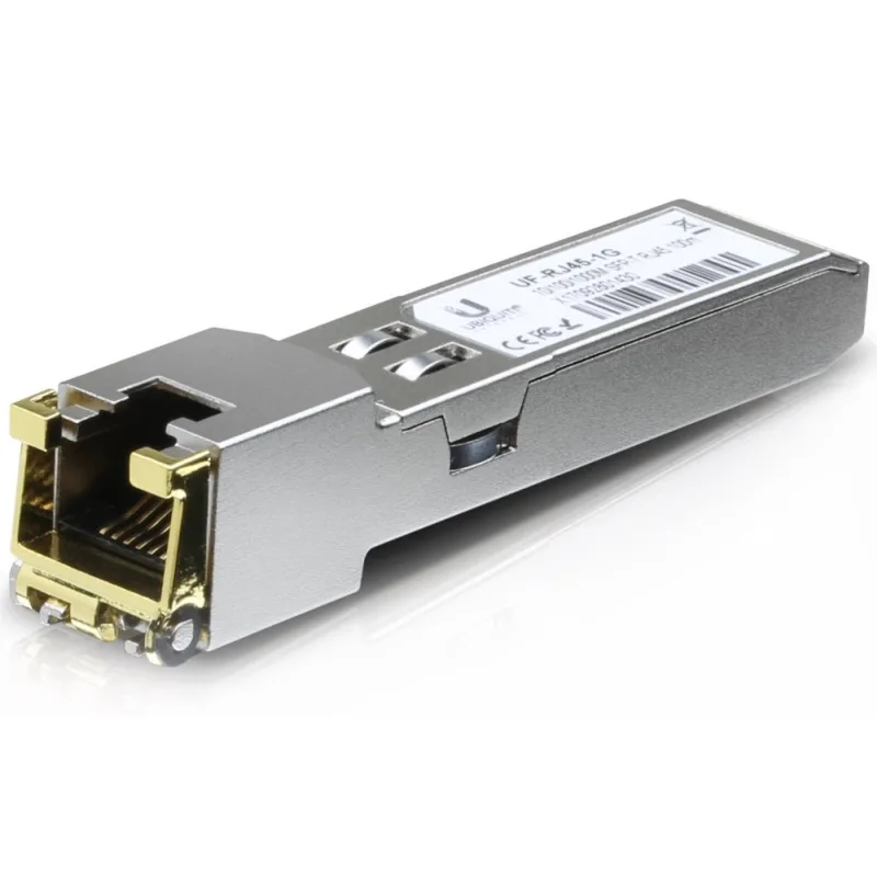 Ubiquiti UACC-CM-RJ45-1G, 1G SFP na 1G RJ45, Metalický Modul UACC-CM-RJ45…