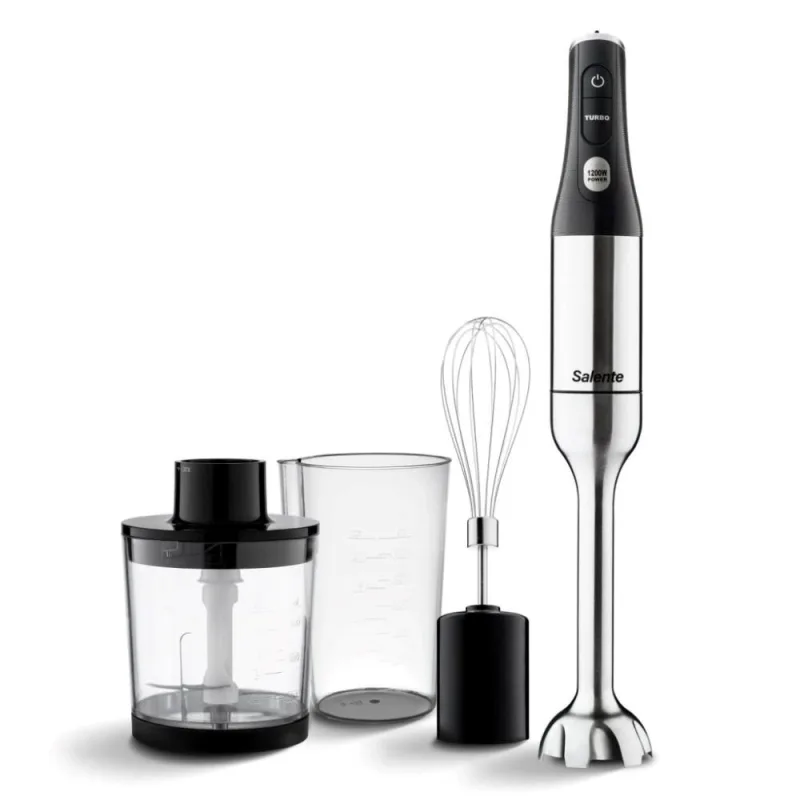 Salente Mixxo multifunkčný tyčový mixér 3v1, 1200 W, nerez, čierny MIXXO…