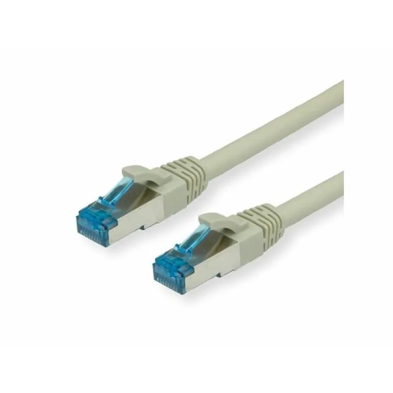 Value Patchkábel LSOH S/FTP Cat6A, sivý 0,15m, Cu 21990859