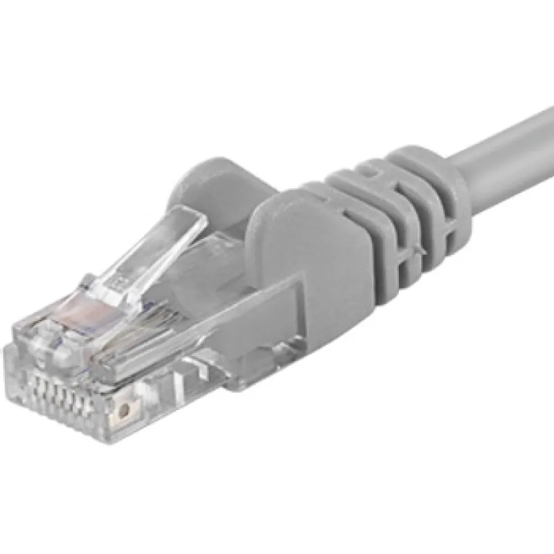 PremiumCord Patch kábel UTP RJ45-RJ45 level 5e 20m šedá sputp20