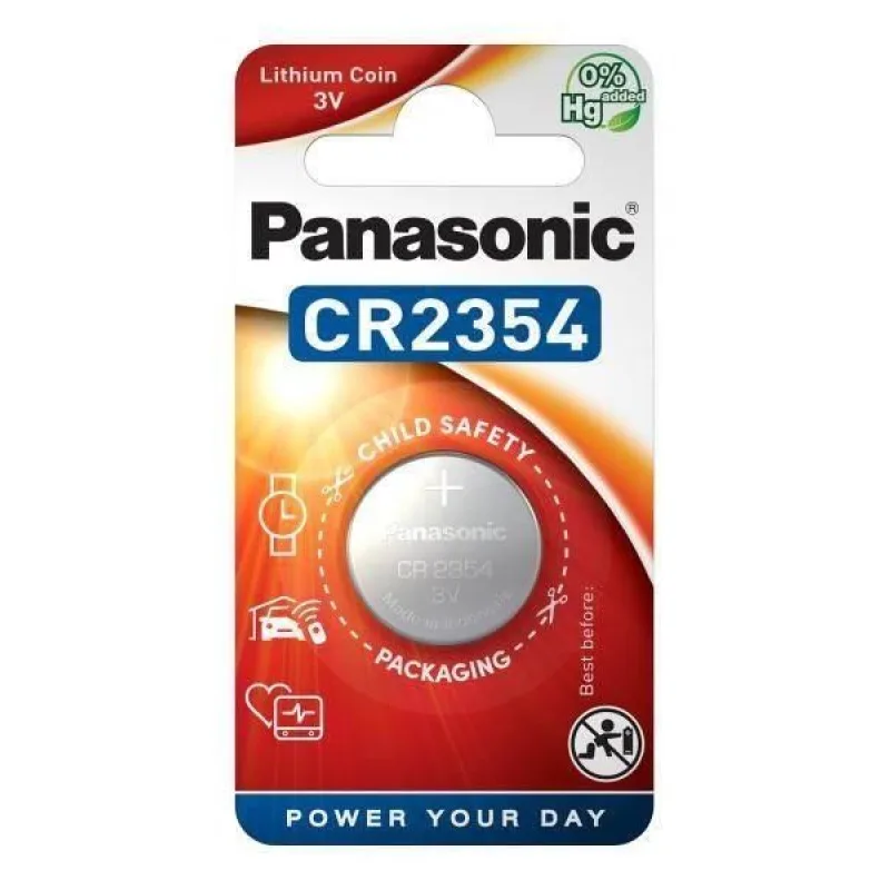 PANASONIC Lithiová baterie (knoflíková) CR-2354EL/ 1B 3V (Blistr 1ks)…