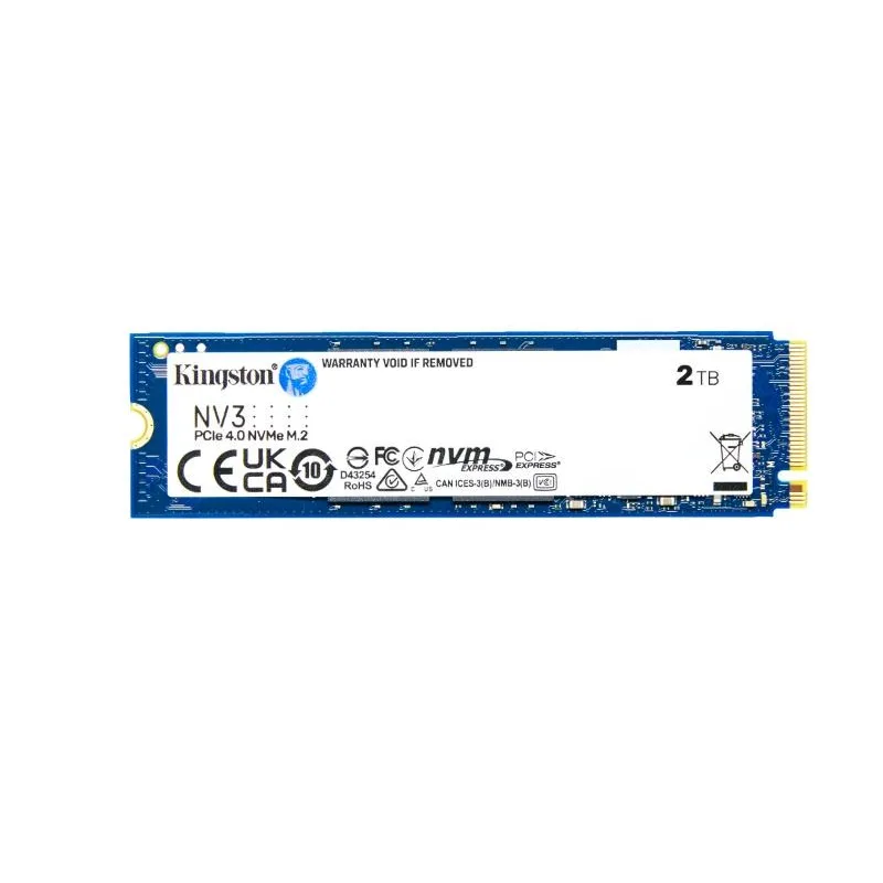 Kingston SSD 2TB NV3, M.2 2280, NVMe PCIe Gen4x4,…