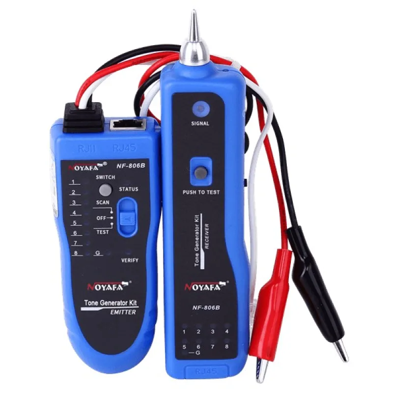 W-Star Tester sieťových káblov WSNF806B RJ45, RJ11, vyhľadacia sonda WS…