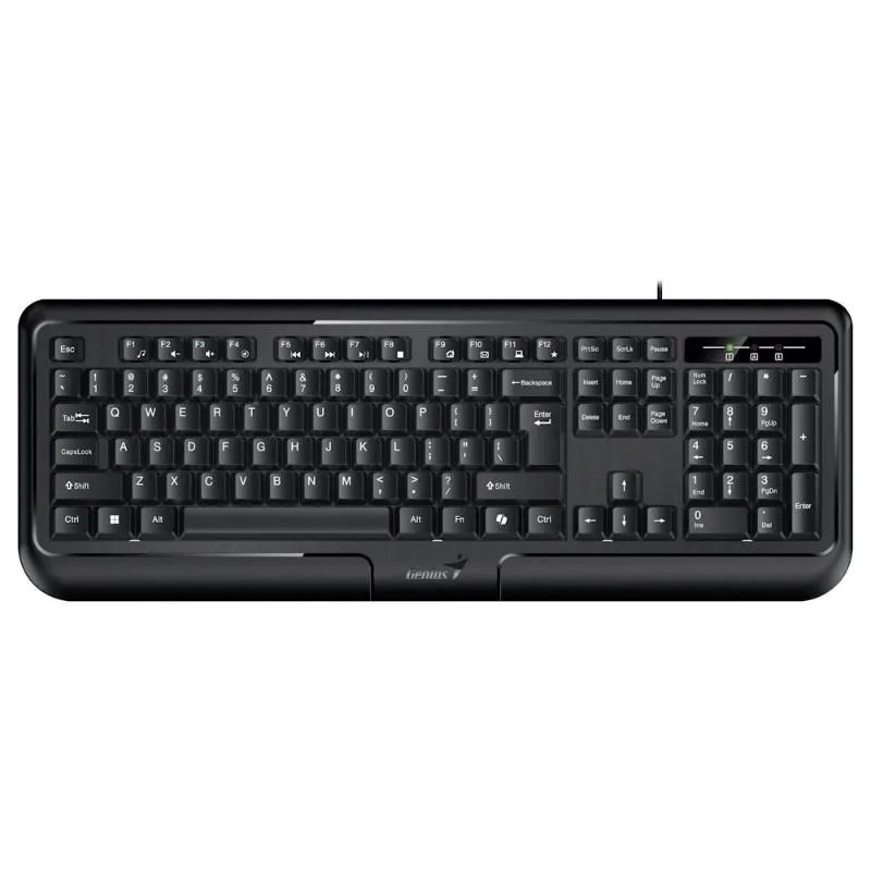 Genius KB-118 II/ Drôtová USB/ CZ- SK layout/ Čierna 31310051411