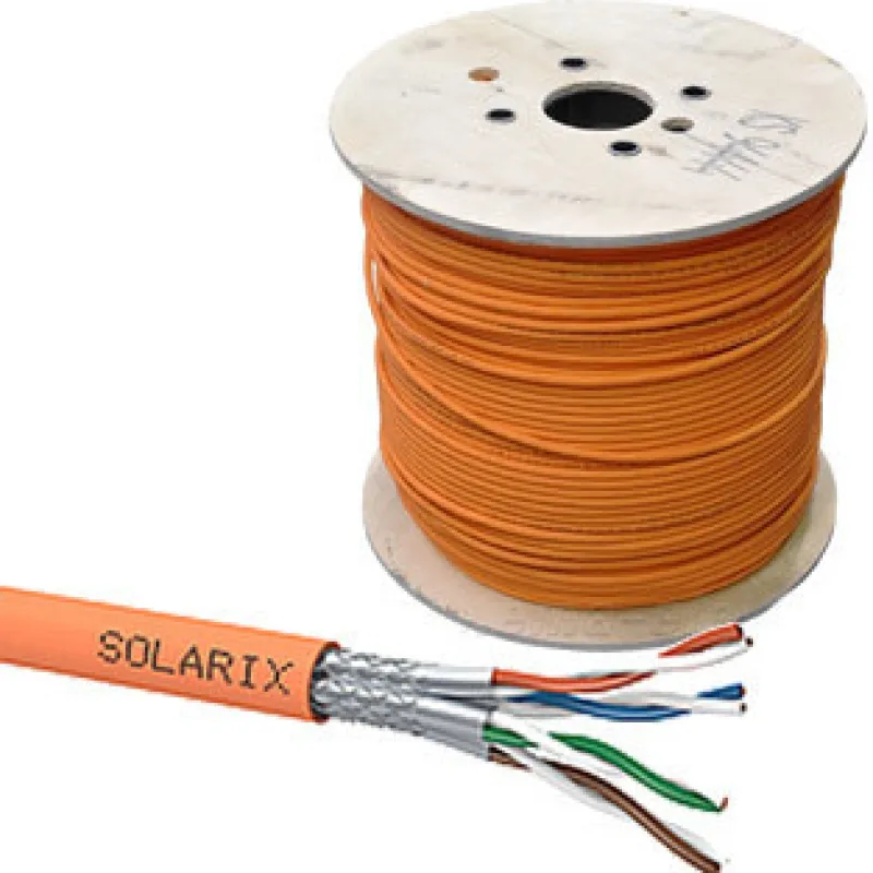 Inštalačný kábel Solarix CAT7A SSTP LSOHFR B2ca-s1, d1, a1 500m/ cievka…