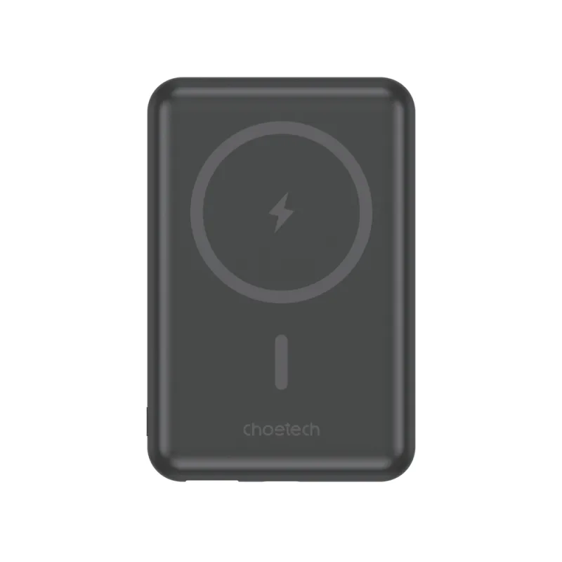 Bezdrôtová powerbanka MagSafe 5000mAh Choetech B662 - čierna