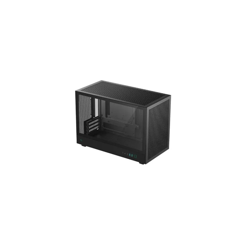 DEEPCOOL Case CH260, mATX, Průhledná bočnice, černá R-CH260-BKNGM0-G-1