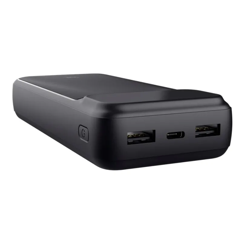 TRUST Powerbanka Avala, 20000 mAh, 1xUSB-C + 2xUSB, černá 25883